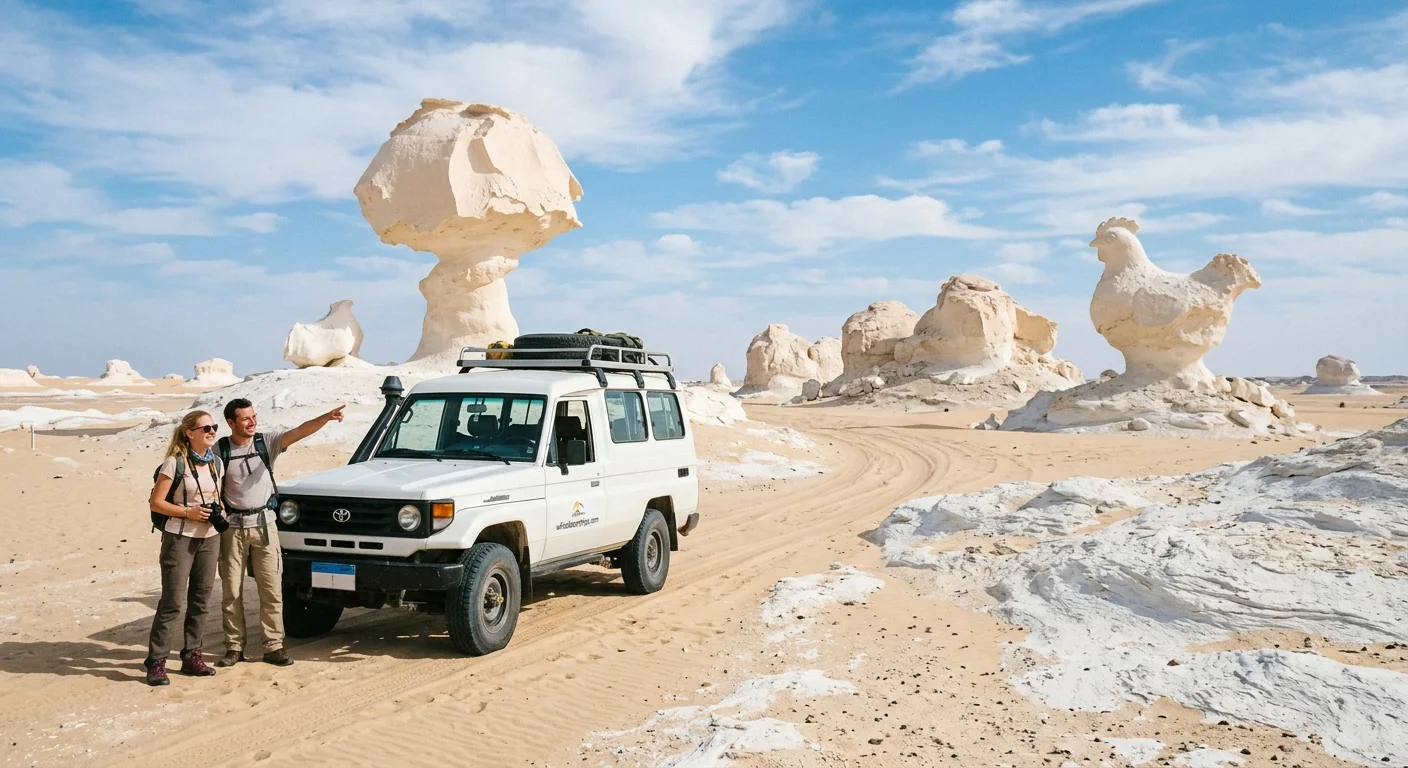 White desert tour from Cairo